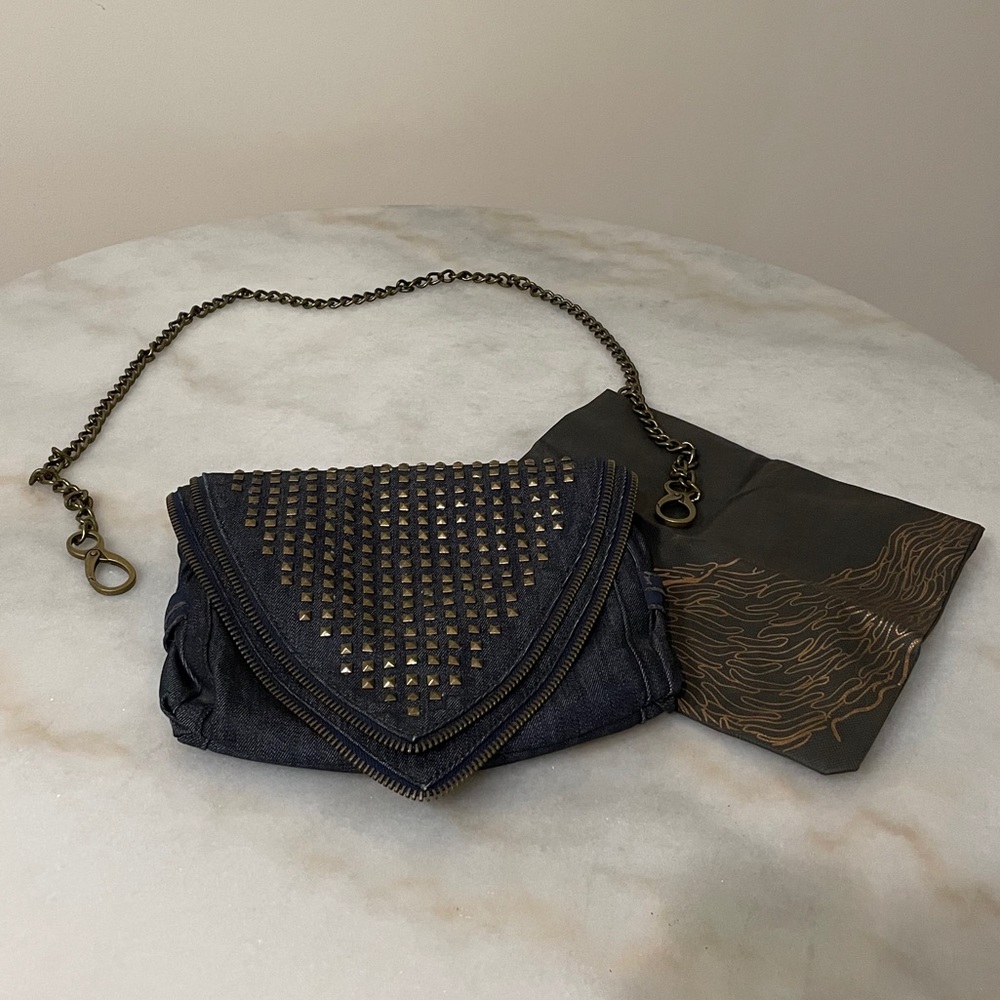 MATT & NAT Denim Clutch